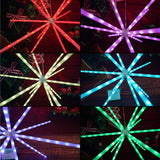 Instalatie De Craciun,112 Led-Urijoc De Lumini, Rgb,Explozie Stelara,Cu Transformator,Fir Cupru,Interior/Exterior