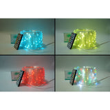 Instalatie De Craciun,20 Metri,200 Led-Uri,Telecomanda 32 De Functii, Rgb,Usb,Tub Luminos,Interior/Exterior
