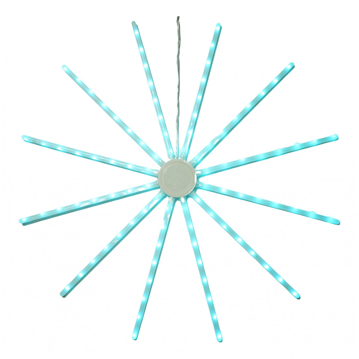 Instalatie de Craciun,96 LED-uri,joc de lumini,multicolor RGB,moara de vant,cu transformator,fir cupru,interior/exterior,Vivimall - vivimall.ro