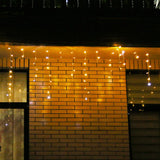 Instalatie De Craciun, Basic, Tip Turturi / Franjuri Cu Flash, 4 M, 132 Led-Uri, Interconectabila