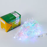 Instalatie de Craciun, Basic Flippy® Tip Turturi / Franjuri cu Flash, 6 m, 180 LED-uri, Interconectabila, Multicolor - vivimall.ro