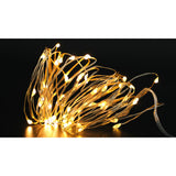 Instalatie De Craciun, Liniara, 5 M, Baterii, 50 Led-Uri, Fir Cupru, 2 Jocuri De Lumini, Interior/Exterior