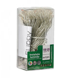 Instalatie de Craciun cu Baterii Tip Liniar, 2 jocuri de lumini, Fir Transparent 10 m 100 LED -uri, Multicolor, Resigilat - vivimall.ro