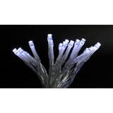 Instalatie De Craciun Cu Baterii Tip Liniar, 2 Jocuri De Lumini, Fir 3 M 30 Led -Uri, Alb Rece