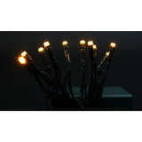 Instalatie De Craciun Cu Baterii Tip Liniar, 2 Jocuri De Lumini, Fir 1 M 10 Led -Uri, Alb Cald