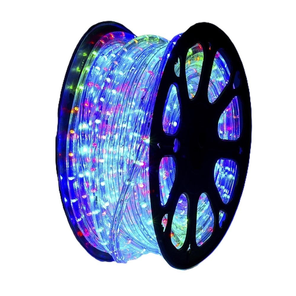 Instalație crăciun furtun LED Flippy 100m multicolor, vedere de ansamblu a întregului produs