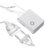 Instalatie de Craciun, Flippy®, Tip Franjuri, 3 m, 96 Leduri, Alb Cald, Interconectabila - vivimall.ro