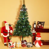 Instalatie de Craciun Flippy® Tip Liniara, 17 m, 200 LED-uri Hexagonale. Interconectabila, Alb Rece - vivimall.ro