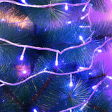 Instalatie de Craciun, Flippy®, Tip Liniara, 23 m, 320 LED-uri, Interconectabila, Albastru - vivimall.ro