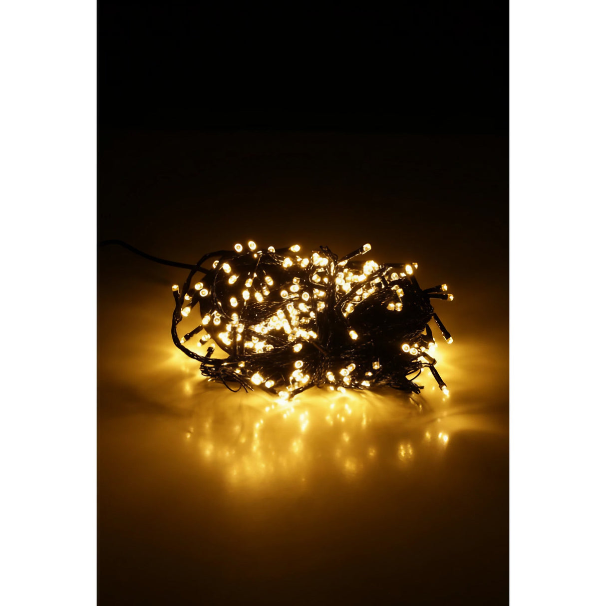 Instalatie de Craciun, Flippy, Tip Liniara, 9 m, 100 LED-uri, Interconectabila, Alb Cald, Fir Verde - vivimall.ro