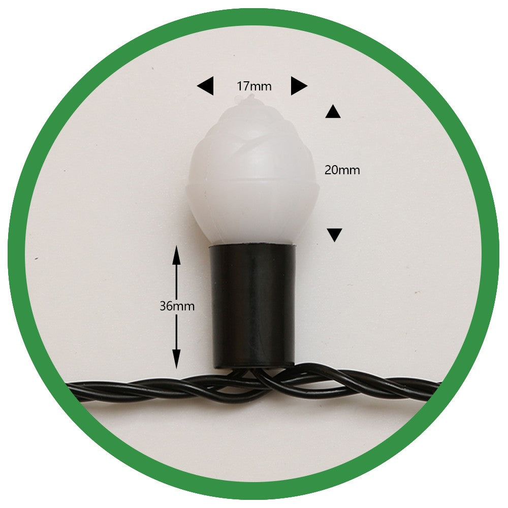 Instalatie De Craciun,, Tip Liniara, 9 M, 40 Led-Uri, Interconectabila