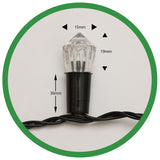 Instalatie De Craciun,, Tip Liniara, 9 M, 40 Led-Uri, Interconectabila