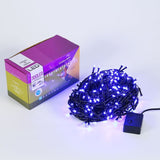 Instalatie De Craciun Tip Liniara, Fir Negru, 24 M, 300 Led-Uri, Interconectabila