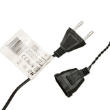 Instalatie De Craciun Tip Liniara, Fir Negru, 24 M, 300 Led-Uri, Interconectabila