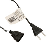 Instalatie De Craciun Tip Liniara, Fir Negru, 9 M, 100 Led-Uri Hexagonale, Interconectabila