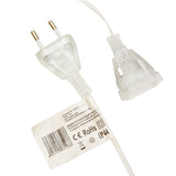 Instalatie de Craciun, Flippy®, Tip Perdea, 2 x 2 m, 240 LED-uri, Interconectabila, Alb Rece - vivimall.ro