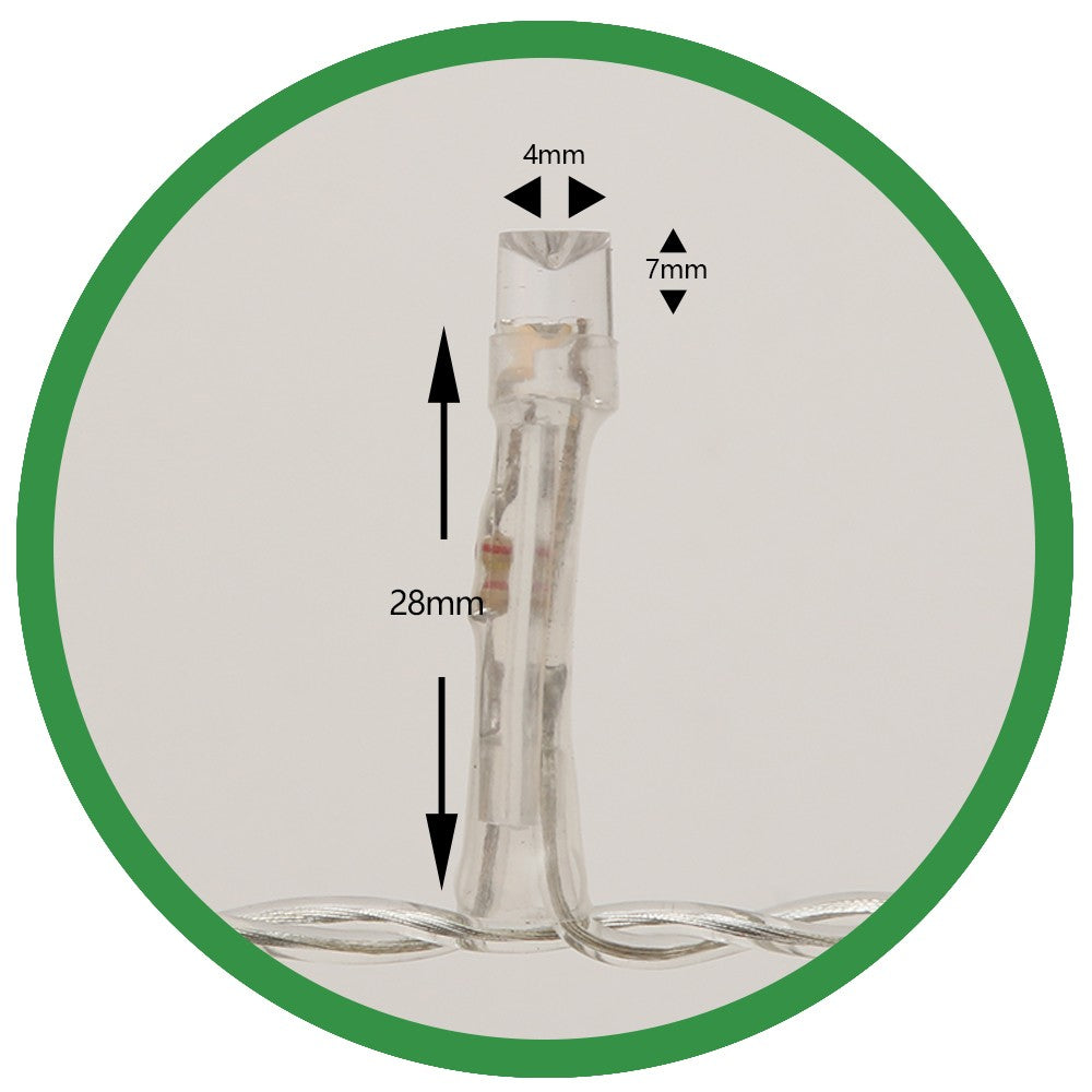 Instalatie de Craciun, Flippy®, Tip Perdea, 2 x 2 m, 240 LED-uri, Interconectabila, Multicolor - vivimall.ro