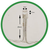 Instalatie de Craciun Flippy® Tip Perdea, 3 x 3 m, 320 LED-uri, Interconectabila, Alb Rece - vivimall.ro