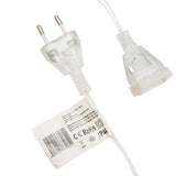 Instalatie de Craciun, Flippy®, Tip Plasa, 1.5 x 1.5 m, 120 LED-uri, Interconectabila, Alb Cald - vivimall.ro