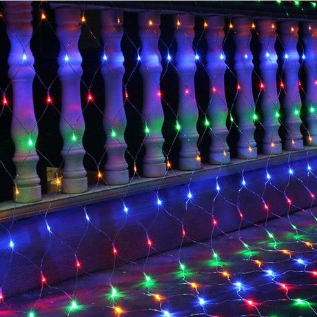 Instalatie De Craciunâ®, Tip Plasa Cu Stelute, 160 Led-Uri, Interconectabila