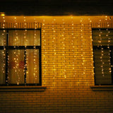 Instalatie de Craciun Flippy® Tip Plasa, Fir Transparent, 2 x 2 m, 160 LED-uri, Interconectabila, Alb Cald - vivimall.ro