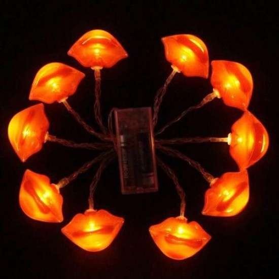 Instalatie De Craciun,, Tip Sir Cu Baterii, 1.5 M, 10 Led-Uri
