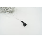 Instalatie de Craciun Flippy® Tip Turturi, 8 jocuri de lumini Sectiune 3 m, 96 LED-uri, Interconectabila, Fir Transparent, Alb Rece - vivimall.ro