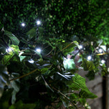 Instalatie De Craciun Liniara Yoto, 17 M, Din Care 1 M Cablu Priza 220V, 200 Led, 8 Jocuri De Lumini, Controler, Fir, Alb Rece - vivimall.ro