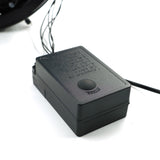 Instalatie De Craciun Liniara Yoto, 50 M, 1 M Prelungitor 220V, 498 Led, 8 Jocuri De Lumini, Controler, Fir Negru, Utilizare Interior/Exterior, Protectie Anti-Inghet, Fir Cupru - vivimall.ro