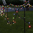Instalatie De Craciun Liniara Yoto, 50 M, 1 M Prelungitor 220V, 498 Led, 8 Jocuri De Lumini, Controler, Fir Negru, Utilizare Interior/Exterior, Protectie Anti-Inghet, Fir Cupru - vivimall.ro
