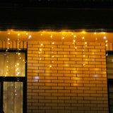 Instalatie de Craciun, Premium Flippy®, Tip Franjuri cu Flash, 6 m, 180 LED-uri, Alb Cald, Interconectabila - vivimall.ro