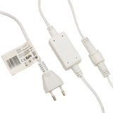 Instalatie de Craciun, Premium Flippy®, Tip Franjuri cu Flash, 6 m, 180 LED-uri, Alb Cald, Interconectabila - vivimall.ro