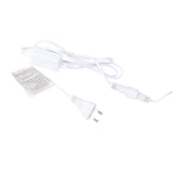Instalatie De Craciun Premium Tip Franjuri Cu Flash 8 M 252 Led-Uri Rece 2095W Interconectabila