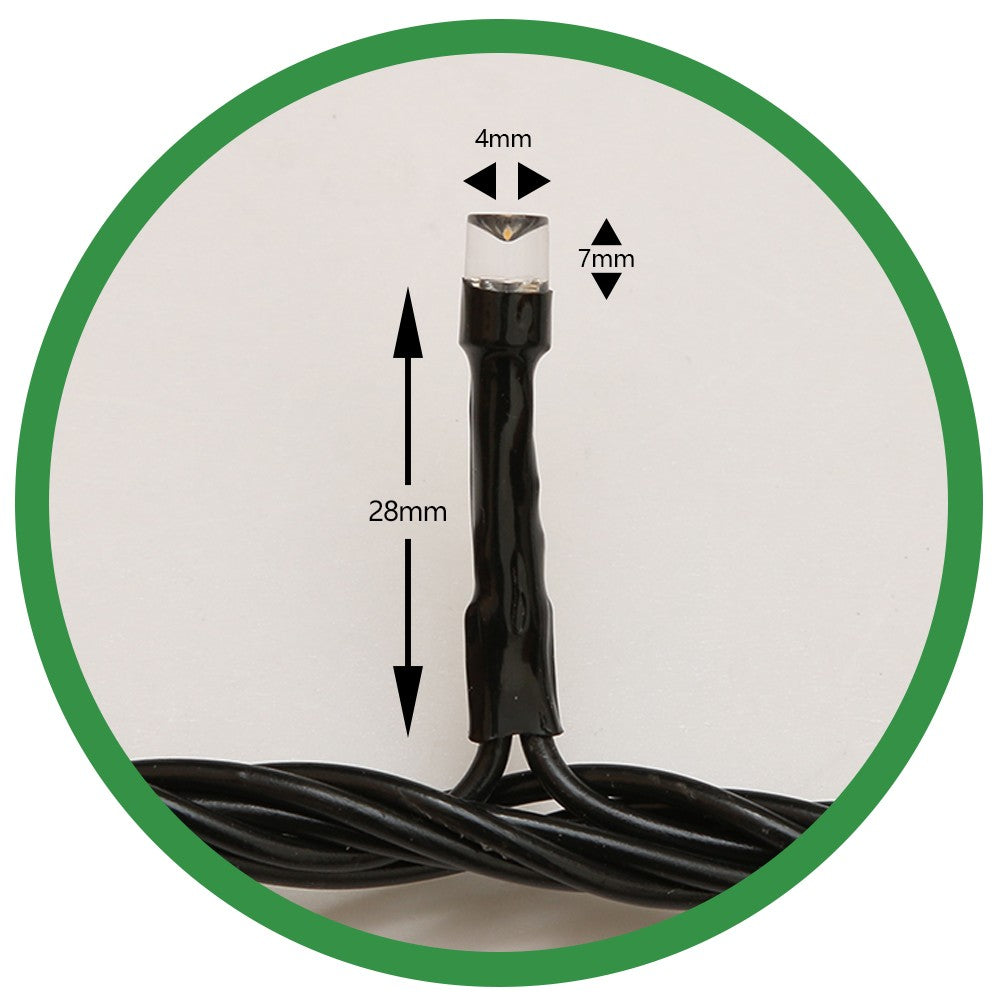 Instalatie de Craciun, Premium Flippy®, Tip Liniara, 21 m, 300 LED-uri, Interconectabila, Alb Cald - vivimall.ro