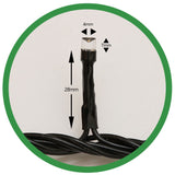 Instalatie de Craciun, Premium Flippy®, Tip Liniara, 21 m, 300 LED-uri, Interconectabila, Alb Cald - vivimall.ro