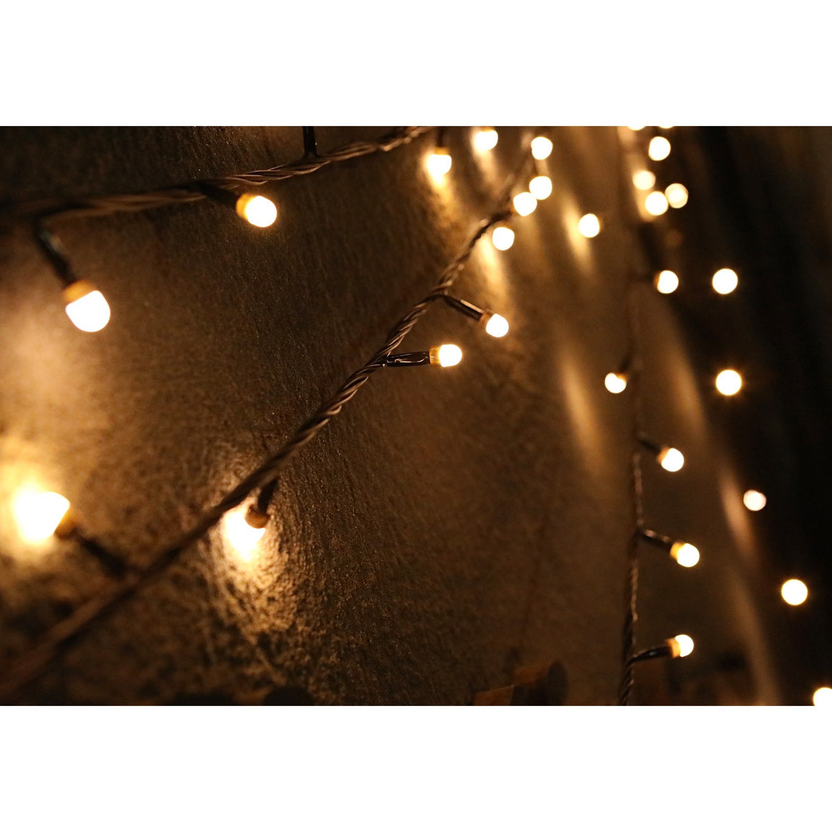 Instalatie De Craciun, Premium, Tip Liniara / Sirag, 50 M, 500 Led-Uri Mari