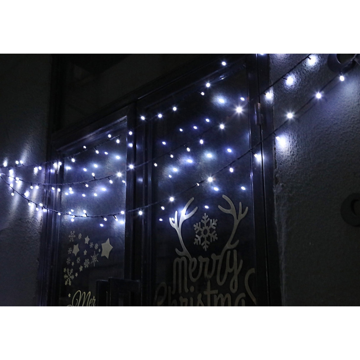 Instalatie De Craciun, Premium, Tip Liniara / Sirag, 50 M, 500 Led-Uri Mari, Rece