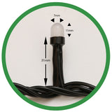 Instalatie De Craciun, Premium, Tip Liniara / Sirag, 50 M, 500 Led-Uri Mari, Rece