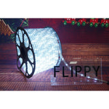 Furtun LED Flippy 100 metri pentru exterior, protecție IP44, iluminat alb rece de sărbătoare