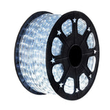 Instalație crăciun exterior Flippy furtun LED 100m, 2400 LED-uri alb rece, vedere generală