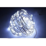 Instalatie Liniara de Craciun, 25 m, 250 Led-uri, Alb Rece, 8 jocuri de lumini, Transformator, Interconectabila, Prelungitor 5 m inclus, Fir Cupru, Vivimall - vivimall.ro