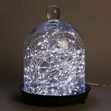 Instalatie Liniara de Craciun, 25 m, 250 Led-uri, Alb Rece, 8 jocuri de lumini, Transformator, Interconectabila, Prelungitor 5 m inclus, Fir Cupru, Vivimall - vivimall.ro