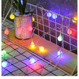 Instalatie Sfere Brad Craciun 3 Metri, 20 Led-Uri, Alimentare La Retea, Fir, Multicolora - vivimall.ro