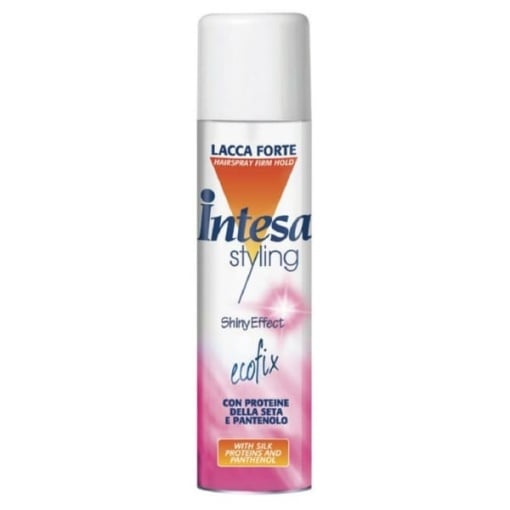 Intesa Styling — Lac fixativ forte 300 ml cu extract de mătase și filtru UV - vivimall.ro