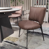 Scaun dining Flippy 45x49x82 cm, design italian minimalist, vedere laterală dreaptă
