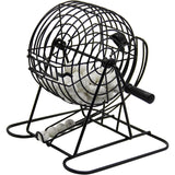 Joc Bingo Din Metal, 75 Bile Albe, Portabil, Resigilat - vivimall.ro