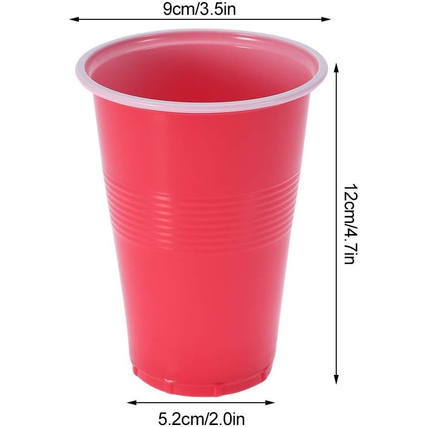 Joc De Baut Beer Pong 24 Pahare, 24 Mingi, Material Plastic, Reutilizabil, Portabil - vivimall.ro