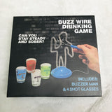 Joc De Baut, Buzz Wire, Pentru Petreceri, Distractie, Pahare De Shot Din Sticla Incluse, 4 Jucatori - vivimall.ro