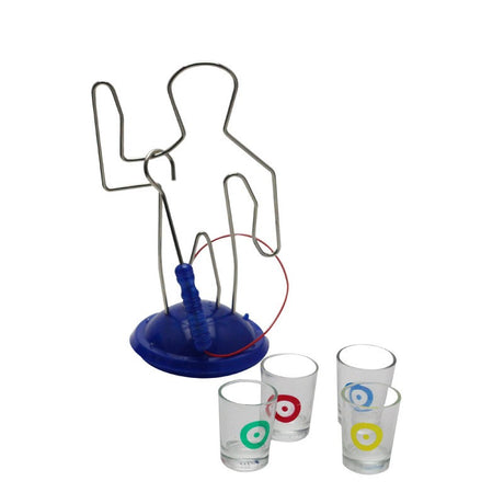 Joc De Baut, Buzz Wire, Pentru Petreceri, Distractie, Pahare De Shot Din Sticla Incluse, 4 Jucatori - vivimall.ro