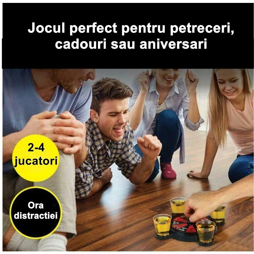 Joc De Baut Ruleta Cu Pahare De Shot Rosu/, Resigilat - vivimall.ro